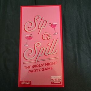 Sip or Spill Party Game - Pink Edition